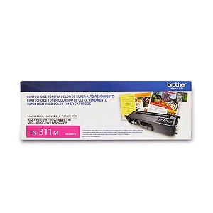 Toner Original Brother TN 311 Magenta - L8400CDN L8600CDW L8850CDW HL-L8350CDW para 1.500 cópias