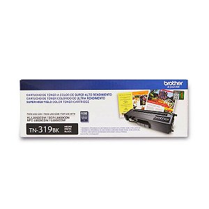 Toner Original Brother TN 319 Black - L8400CDN HL-L8350CDW L8850CDW L8600CDW para 6.000 cópias