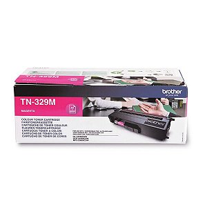 Toner Original Brother TN 329 Magenta - L8250CDN HL-L8350CDW L8450CDW para 6.000 cópias