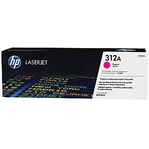 Toner Original HP 312A CF383A Magenta - HP M476DW M476NW 476NW para 2.700 cópias