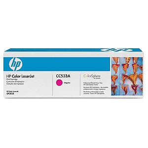 Toner Original HP CC533A 304A Magenta - HP CP2025 CM2320NF CM2320 CP2025DN para 2.800 cópias