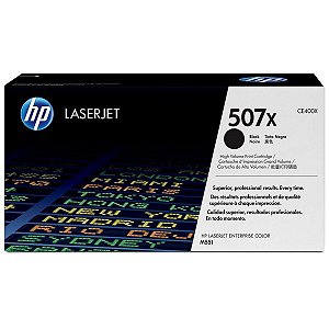 Toner Original HP CE250X Black 504X - HP CP3525 CP3525DN CM3530 para 10.500 impressões