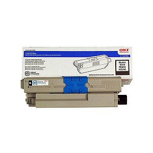 Toner Original Okidata C330 C330DN C331 MC361 C310 C530 MC362 MC561 - 44469801 Black para 3.500 Cópias