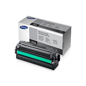 Toner Original Samsung CLT-K504S Black - CLP-415 CLP-415NW CLX-4195 CLX-4195FW para 2.500 impressões