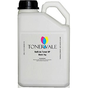 Toner Refil HP 307A CE740A Black - HP CP5225 CP5225DN CP5225N de 1kg