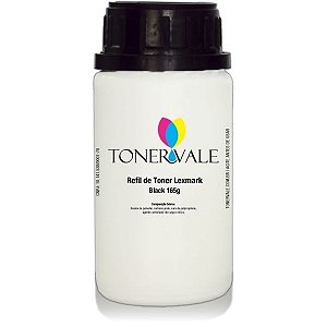 Toner Refil Lexmark C500S2KG Black C500, C500N, X500, X500N de 160gr