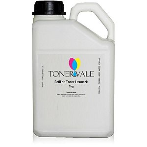 Toner Refil Lexmark E260A11L - Lexmark E260DN E460DN E360DN E260 E460 E360 de 1 Kg