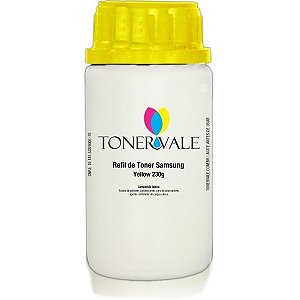 Toner Refil Samsung CLP-510D5Y Yellow - CLP-510 CLP-510N CLP-515 de 230g