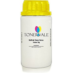 Toner Refil Xerox 6121 Yellow - 106R01468 de 70gr