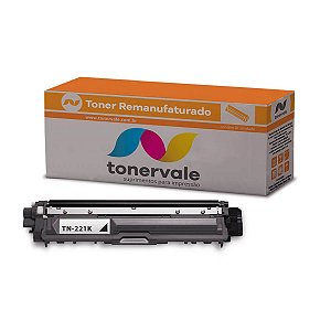Toner Compatível Brother TN225BK TN221BK Black - MFC 9330CDW DCP 9020CDN HL 3140CW para 2.500 impressões