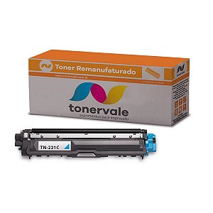 Toner Compatível Brother TN225BK TN221C Ciano - MFC 9330CDW DCP 9020CDN HL 3140CW para 1.400 impressões