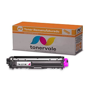 Toner Compatível Brother TN225BK TN221M Magenta - MFC 9330CDW DCP 9020CDN HL 3140CW para 1.400 impressões