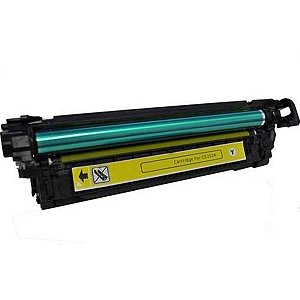 Toner Compatível HP 504A CE252A Yellow - HP CP3525 CP3525DN CP3525N CM3530 para 7.000 impressões