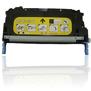 Toner Compatível HP Q6472A Yellow - HP 3600 3800 3600n CP3505 3800n para 4.000 impressões