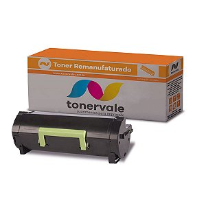 Toner Compatível Lexmark MS610de MS610dn MS410dn MS310dn MS312dn MS315dn - 504H 50F4H00 para 5.000 cópias