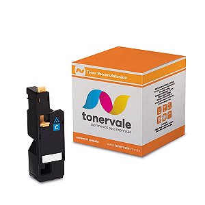 Toner Compatível Xerox WC 6010 6015 Phaser 6000 - Cyan 106R01631 para 1.000 impressões