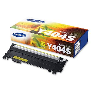 Toner Samsung CLT-Y404S Yellow - SL-C430 SL-C480 SL-C430W SL-C480W SL-C480FW Original para 1.000 impressões