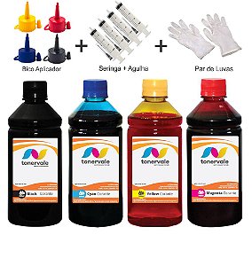 Kit 4 Tinta HP Pro 6230 934xl e 935xl de 500ml Linha Platinum