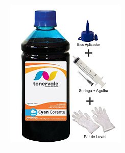 Tinta Canon GI-10 Cyano de 250ml Linha Platinum