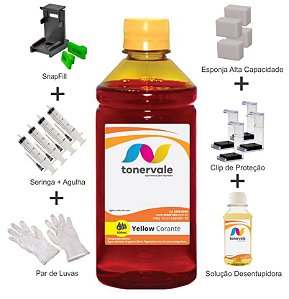 Tinta Canon CL-211 Yellow de 500ml Linha Platinum