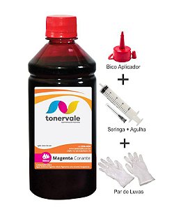 Tinta Epson WP-4532 T677320 Magenta de 500ml Linha Platinum