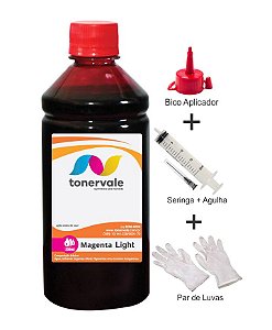 Tinta Epson R320 T048620 Magenta Claro de 250ml Linha Platinum