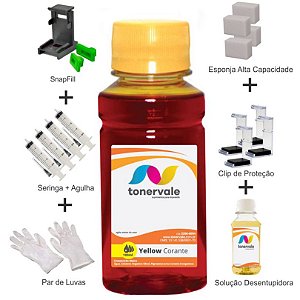 Tinta HP 2510 57 - C6657A Yellow de 100ml Linha Platinum