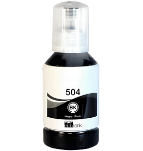 Refil de Tinta Para Epson L6191 T504120 Black Compatível