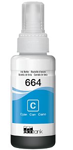 Refil de Tinta Para Epson L575 T664220 Cyan Compatível