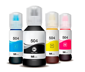 Kit Refil de Tinta Para Epson L4260 T504120 CMYK compatível