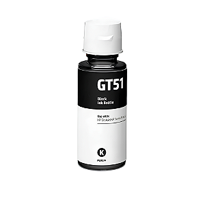 Refil de Tinta Para HP GT51xl - M0H57AL Black Compatível