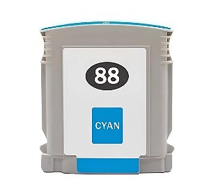 Cartucho Para HP K7780 88xl - C9386AL Cyan Compatível