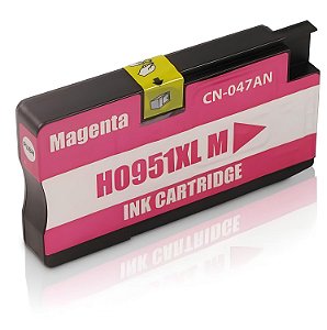Cartucho Para HP 951XL - CN051AB Magenta Compatível