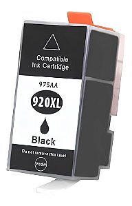 Cartucho Para HP 920xl - CD971AL Black Compatível