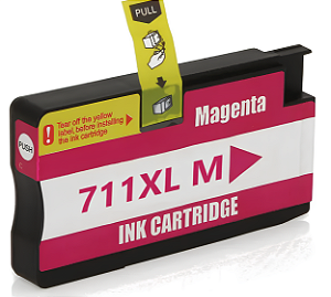 Cartucho Para HP 711xl - CZ131AB Magenta Compatível