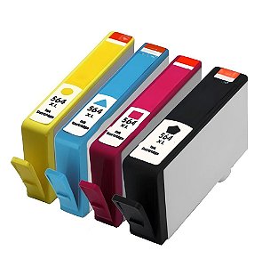 Kit Cartucho Para HP C6324 564xl compatível