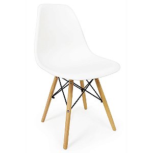 Cadeira Charles Eames Eiffel - Branca
