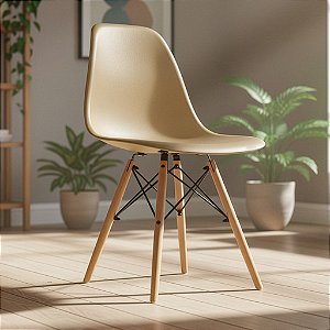 Cadeira Charles Eames Eiffel - Nude