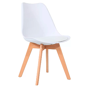 Cadeira Charles Eames Saarinen - Branca