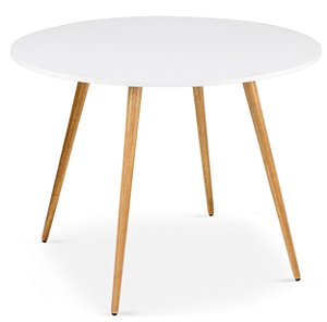 Mesa Redonda Sofia 100cm - Branco