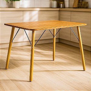 Mesa de Jantar Eiffel 120x80 - Louro Freijó