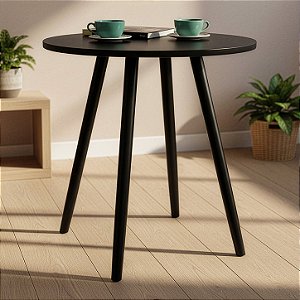 Mesa Redonda Sofia 60cm - All Black