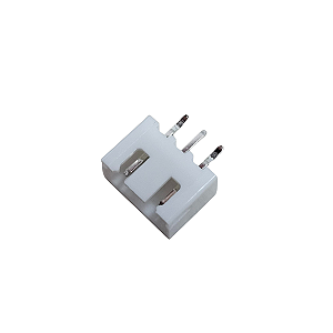 Conector JST XH Passo 2,5mm 3 vias Header 180°