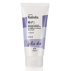 Creme Desodorante Nutritivo para o Corpo Tododia Algodão - 80 ml