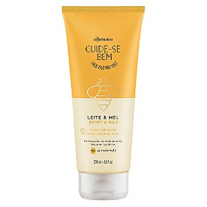 Loção Hidratante Desodorante Corporal Cuide-se Bem Leite e Mel - 200ml