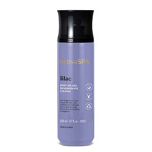 Body Splash Desodorante Colônia Nativa SPA Lilac 200ml