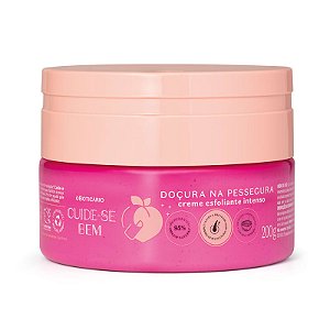 Creme Esfoliante Intenso Cuide-se Bem Doçura na Pessegura - 200g
