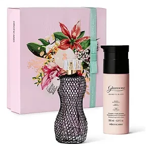 CoKit Presente Glamour Secrets Black: Desodorante Colônia 75ml + Creme Desodorante Hidratante Corporal 200ml