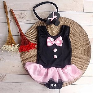 Vestido Fantasia Bebê Mesversário Tema Mundo Bita 0 a 12 meses