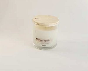 Vela aromática flor-cerejeira 170g classic| bemthivi